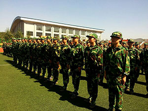 遼科院軍訓開始啦