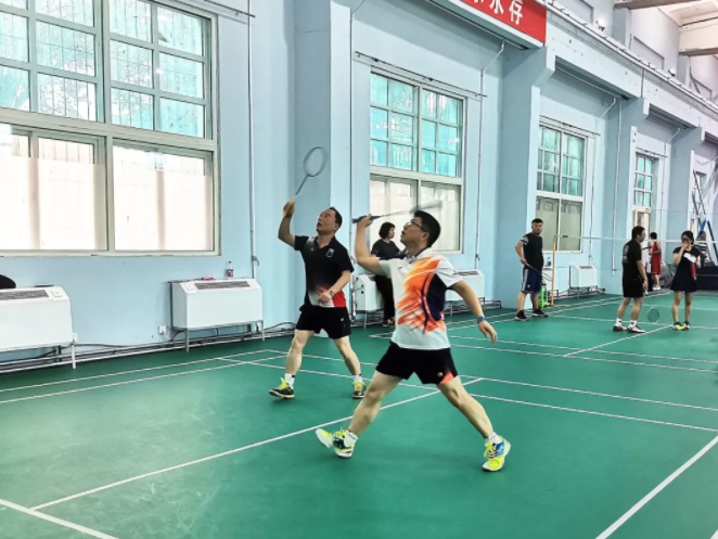 高新區慶祝新中國成立70周年羽毛球比賽開賽