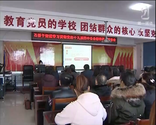 高新區認真學習貫徹四中全會精神