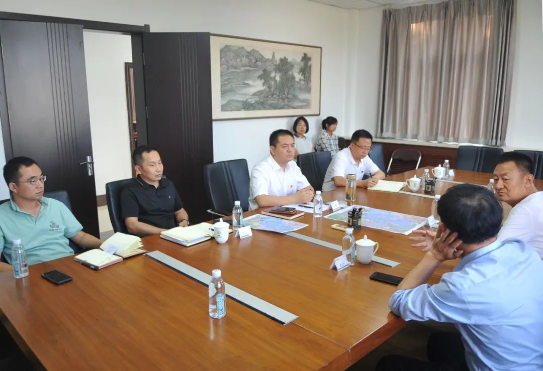 【藥都要聞】張宏斌與遼寧壹立方砂業有限責任公司董事長張雙成一行進行座談