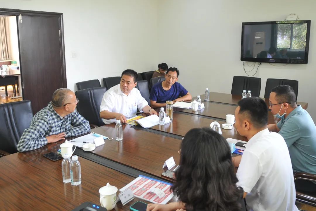 【藥都要聞】張宏斌會見深圳愛尚網潤智科技有限公司總經理劉曉輝一行