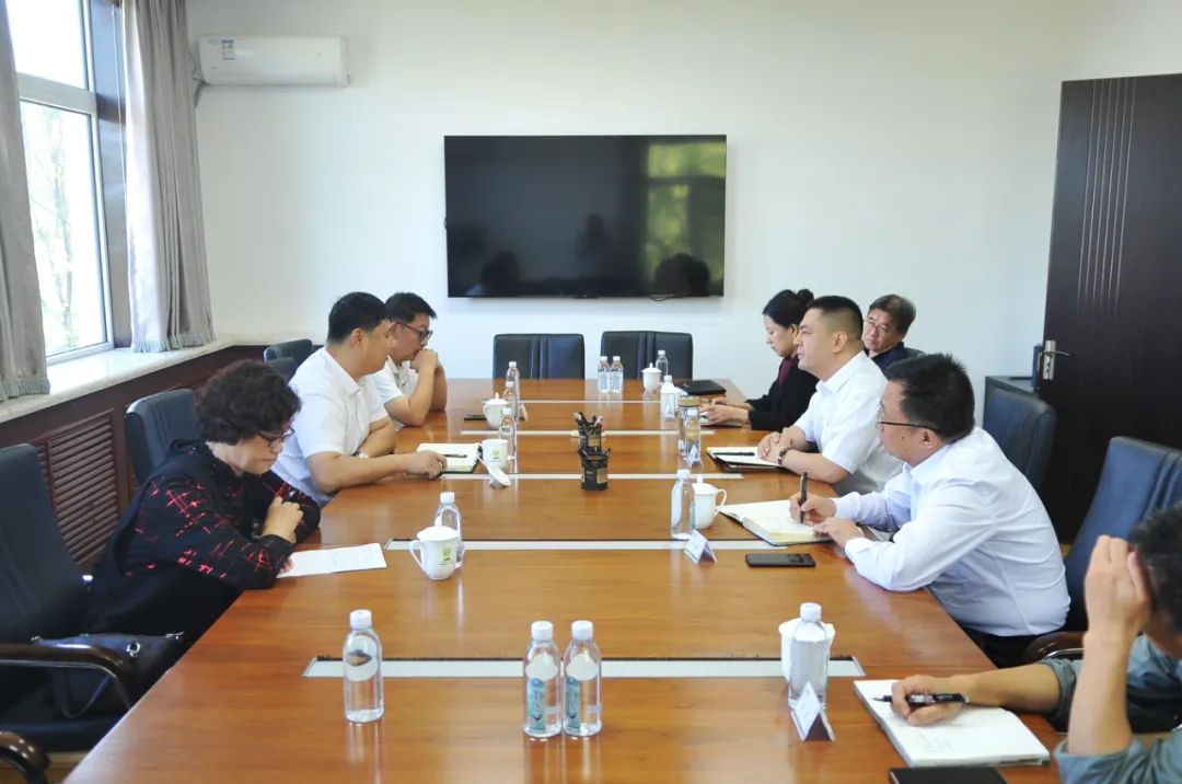 【藥都要聞】張宏斌會見本溪市城市建設投資發展有限公司黨委副書記、副總經理（主持工作）李濤一行