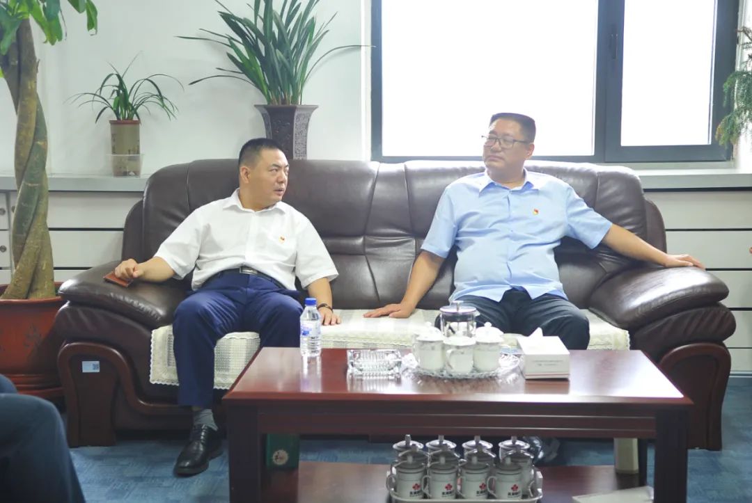 【藥都要聞】張宏斌一行拜訪本溪銀行黨委書記張弢