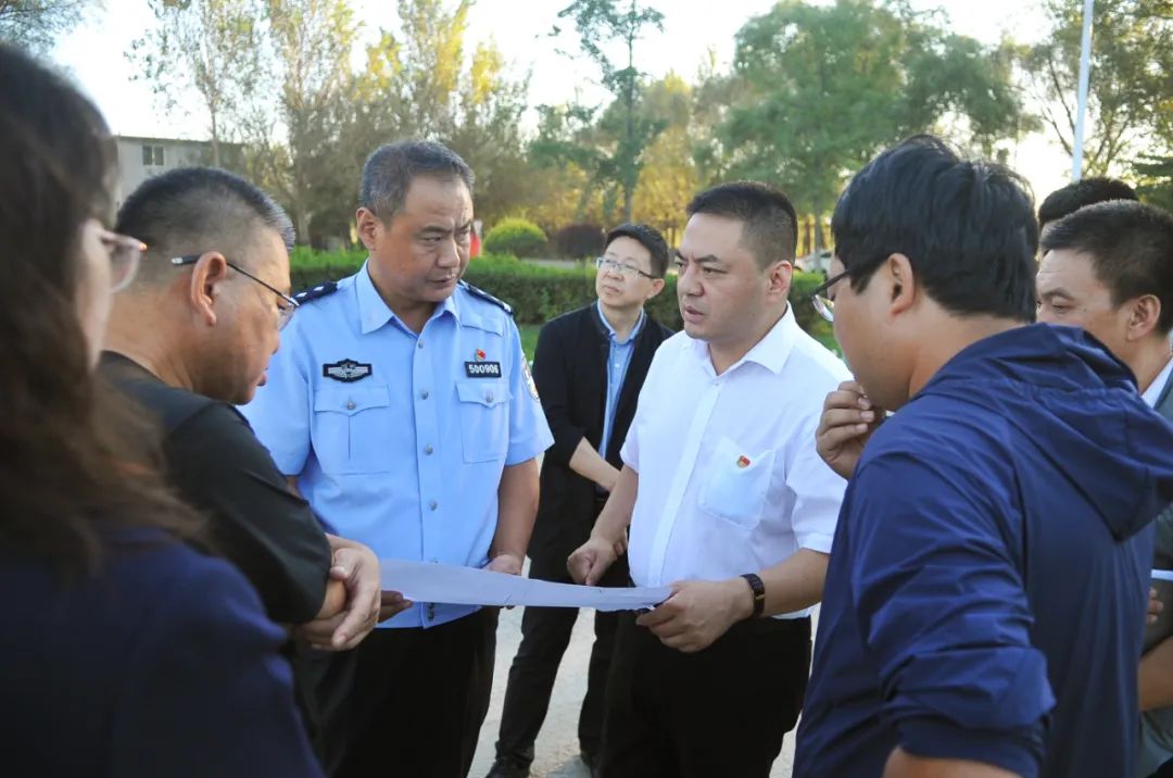 【藥都要聞】張宏斌現場調度張邊線改造項目