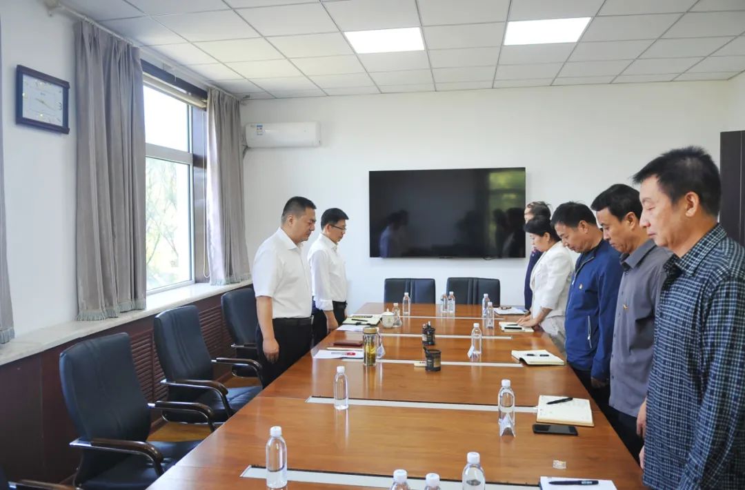 本溪高新區組織勿忘“九一八”默哀活動