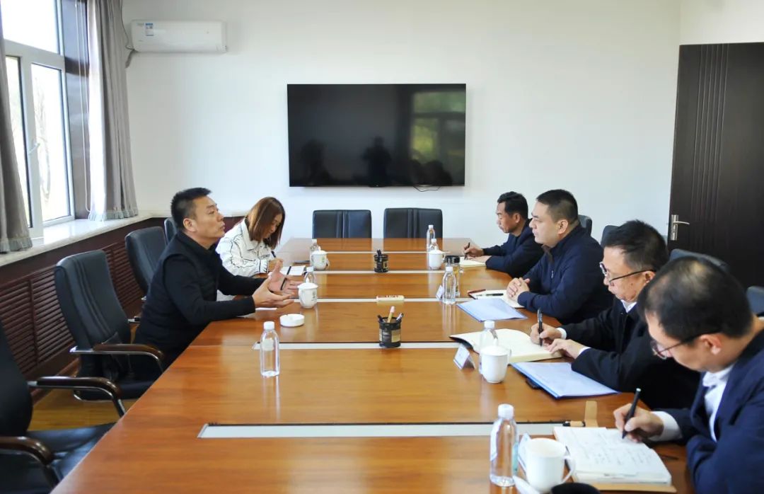 【藥都要聞】張宏斌會見本溪銀行南地支行行長張軍一行