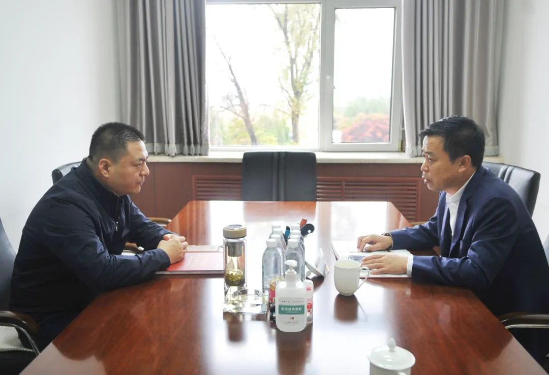 【藥都要聞】張宏斌會見中國鐵塔股份有限公司本溪市分公司總經理于大勇