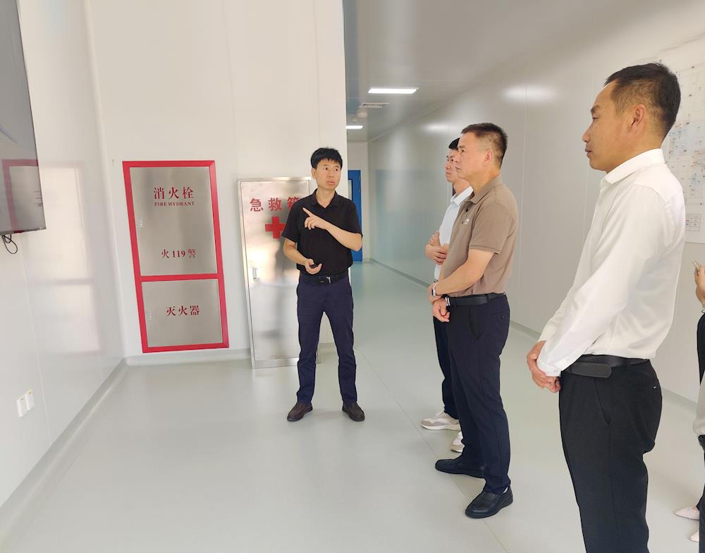 【藥都要聞】江西省樟樹市人大常委會副主任、駐京辦主任孫小平一行到高新區調研考察