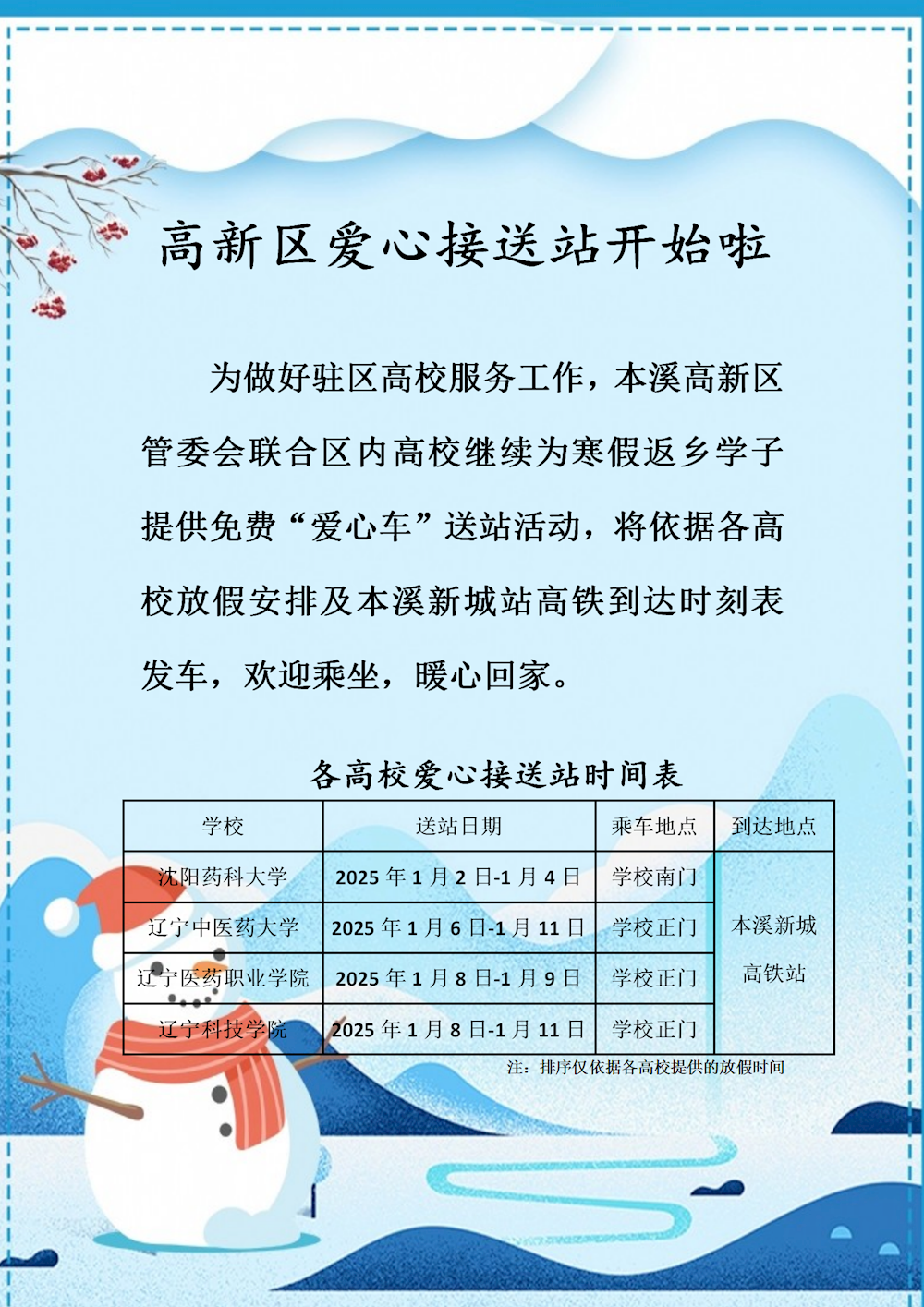 【藥都要聞】高新區愛心接送站開始啦