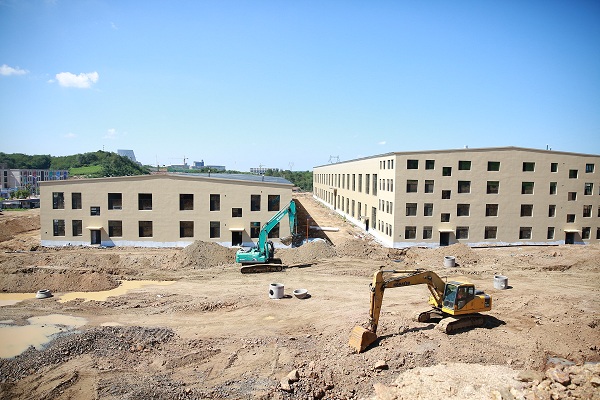 沃德瑪克項目一期主體建設已經完工