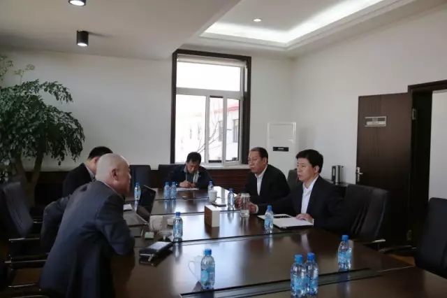 楊軍生會見渤海商品交易所東北服務中心主任