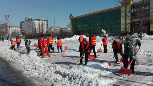 元宵佳節(jié)迎降雪 高新區(qū)積極應對保暢通 