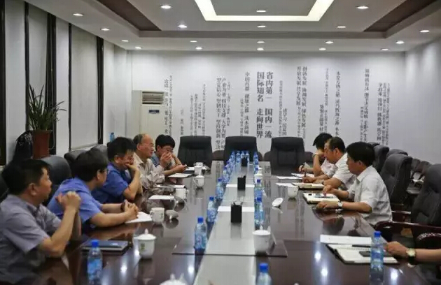 楊軍生會見綠地集團執行副總裁費軍