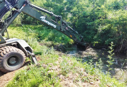 三口蓄水池灌溉軍民魚水情